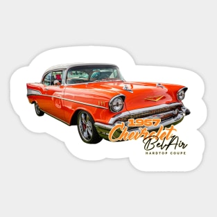 1957 Chevrolet Bel Air Hardtop Coupe Sticker